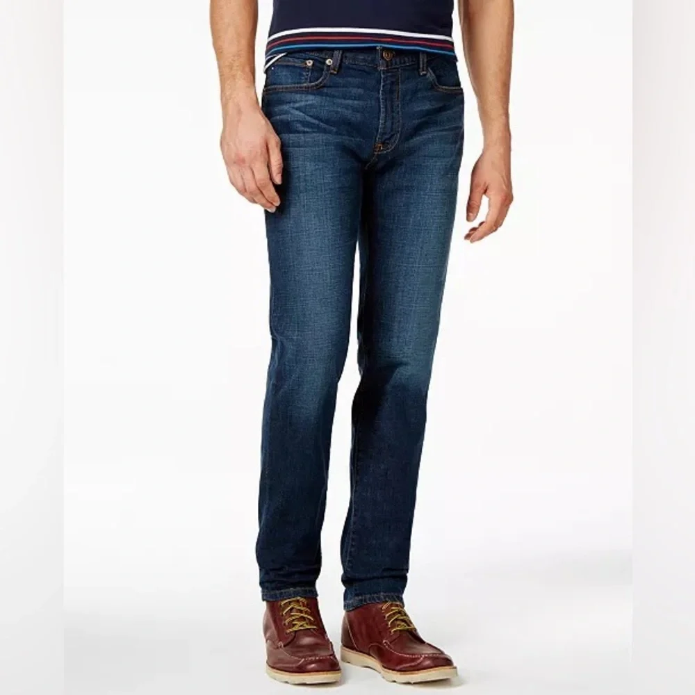 Tommy Hilfiger Men's Slim-Fit Stretch Jeans